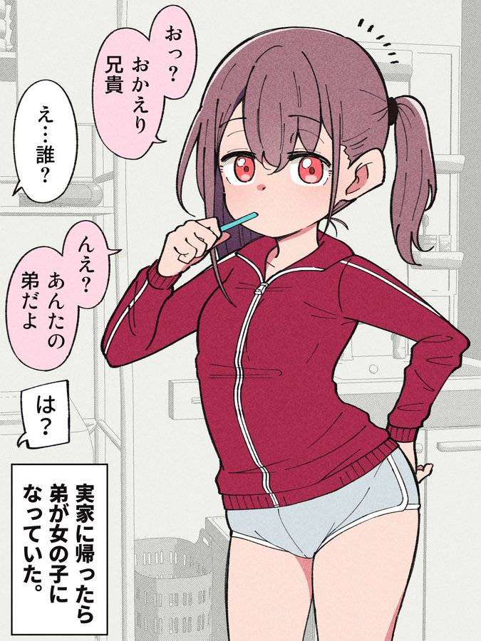 Hisashiburi ni Jikka ni Kaettara Otouto ga TS Shiteta Manga