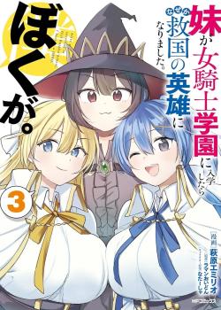 Imouto ga Onna Kishi Gakuen ni Nyuugaku Shitara Naze ka Kyuukoku no Eiyuu ni narimashita